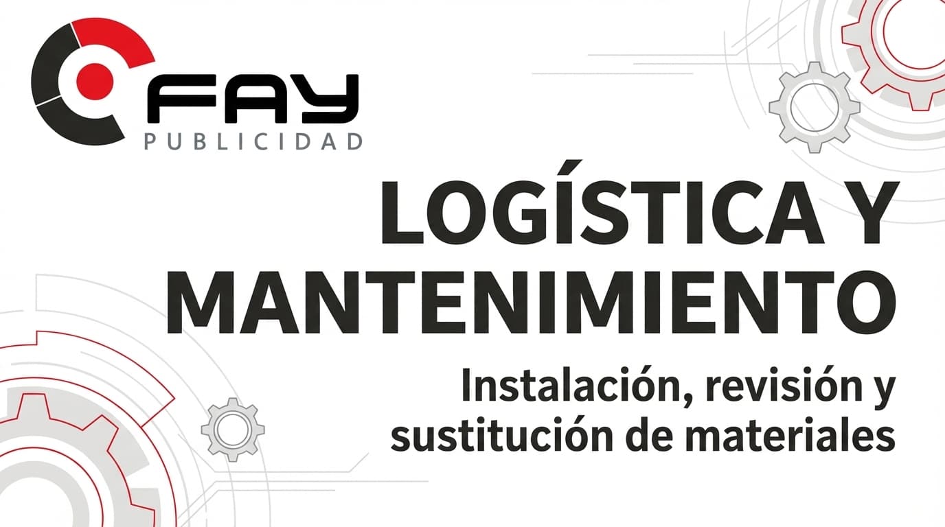 Mantenimiento de materiales en punto de venta
