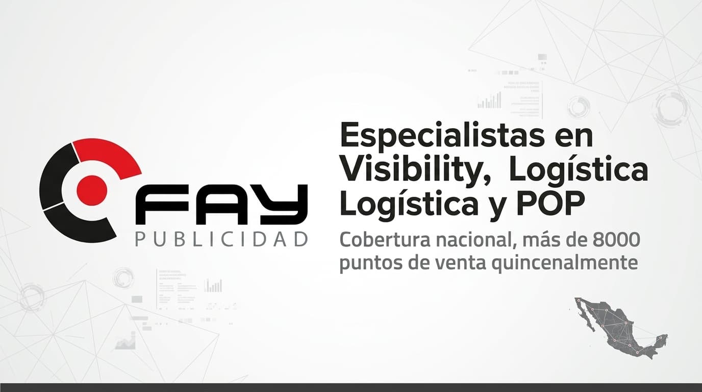 Material POP para punto de venta